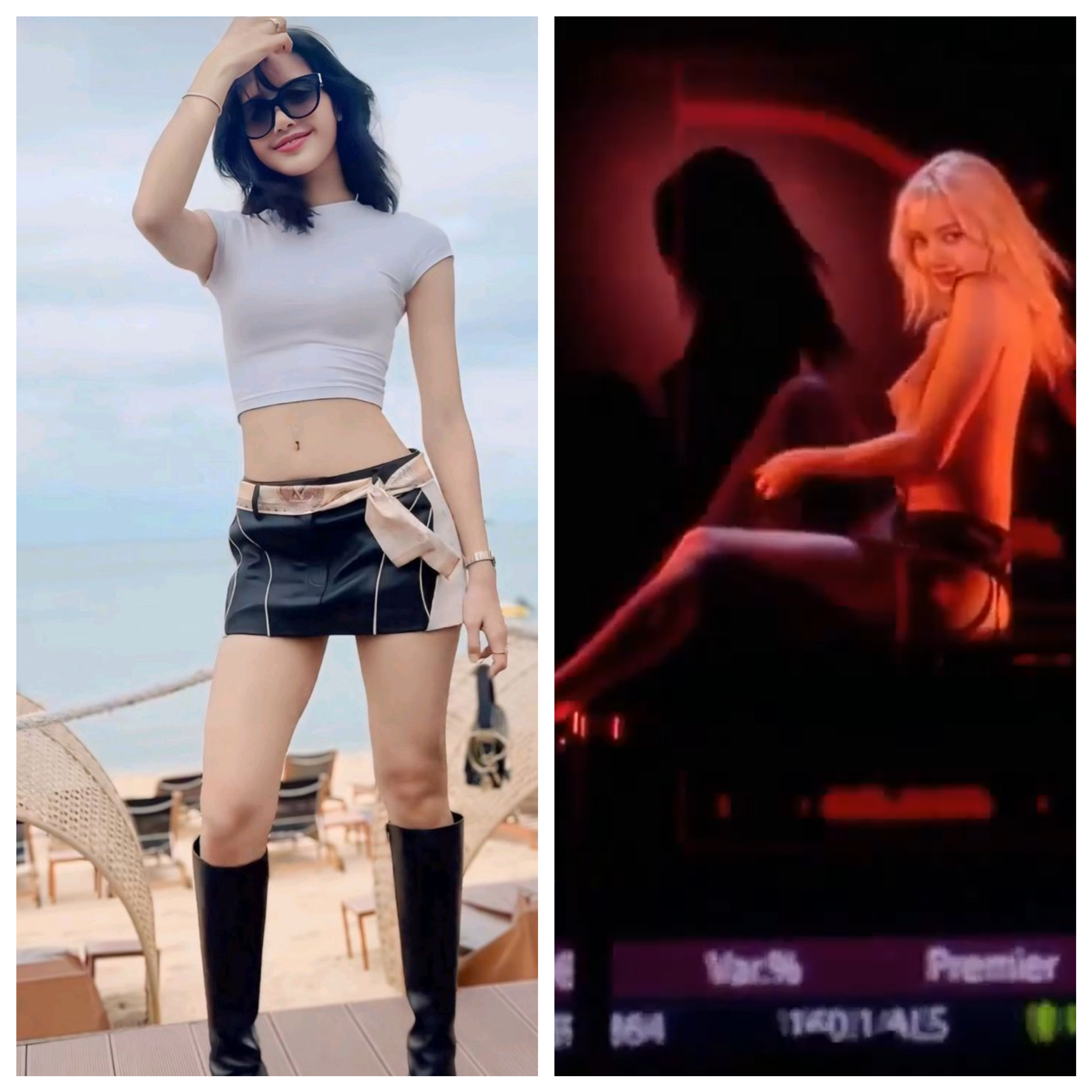 Full clip nữ ca sỹ Lisa Blackpink lộ vú ở Pháp